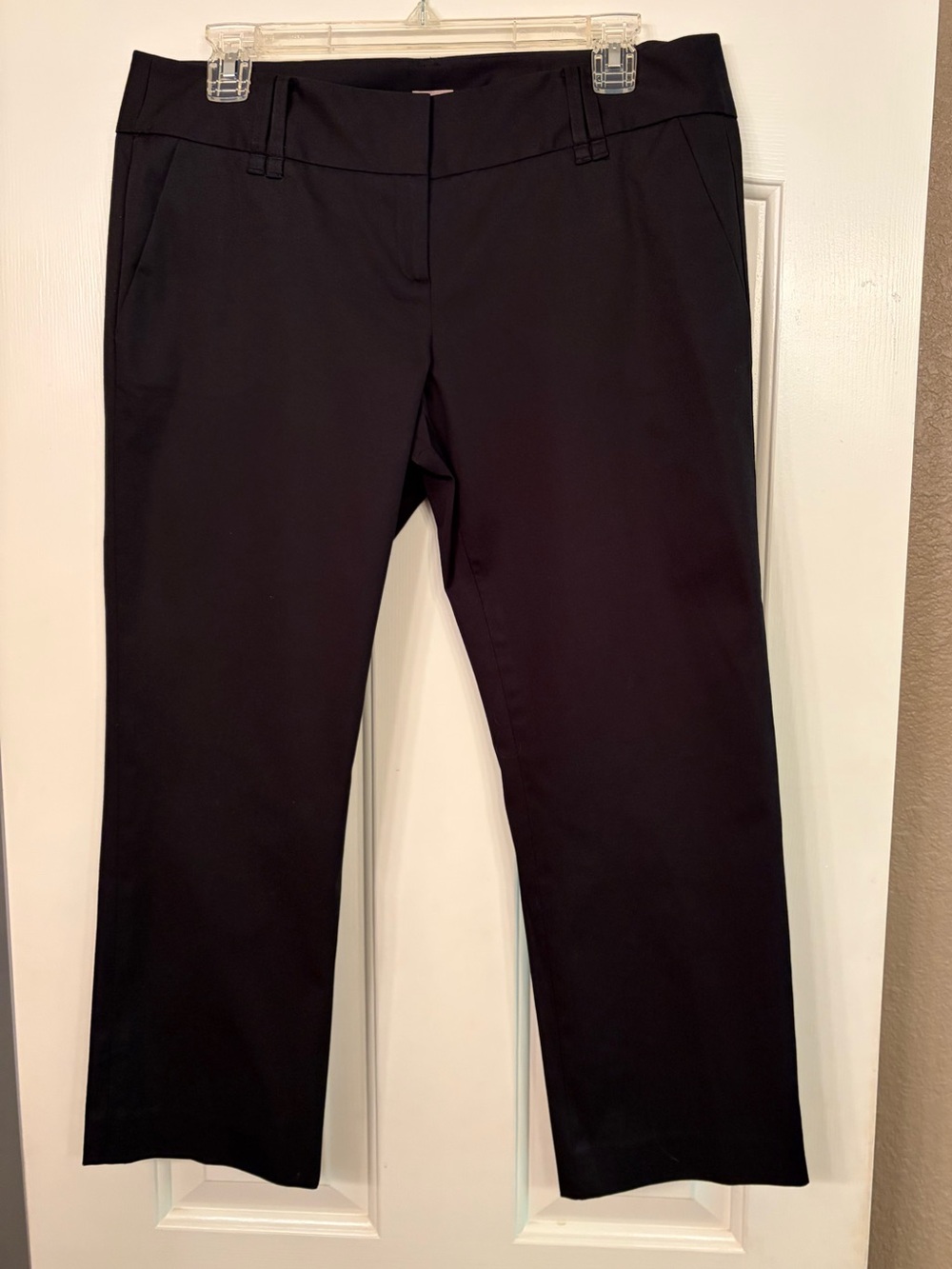 Halogen Women's Black Straight-Leg Pants